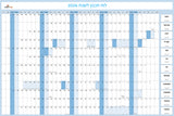 שנת  2026     ינואר-דצמבר - Canvas4u קנבס פור יו - לוחות תכנון