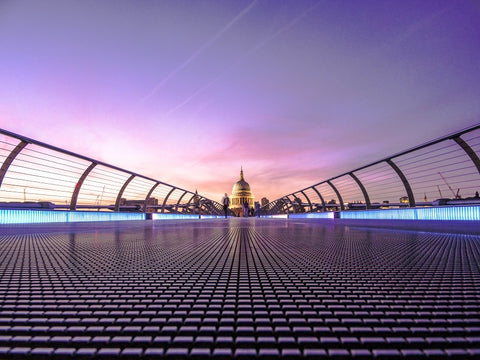 גשר המילניום בלונדון - Canvas4u קנבס פור יו - תמונת קנבס